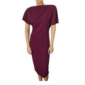 Reiss Jolie Zip Detail Midi Dress US4 NWT